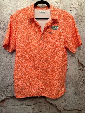 MENS Columbia Orange Gators Sport Shirt
